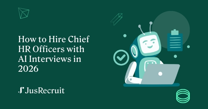How to Hire Chief HR Officers with AI Interviews in 2026