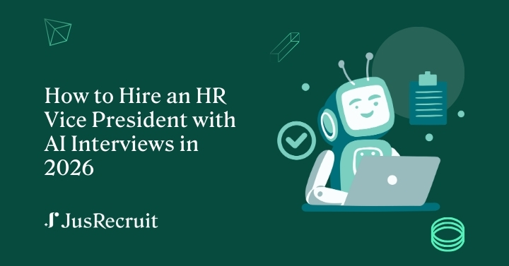 How to Hire an HR Vice President with AI Interviews in 2026