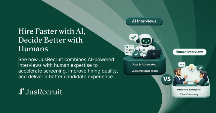 AI Interviews vs Human Interviews